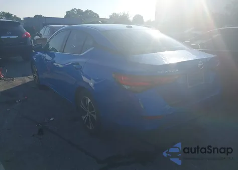 2020 Nissan Sentra Sv Xtronic Cvt из США, поврежденный, VIN 3N1AB8CV2LY240037